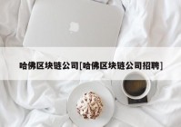 哈佛区块链公司[哈佛区块链公司招聘]